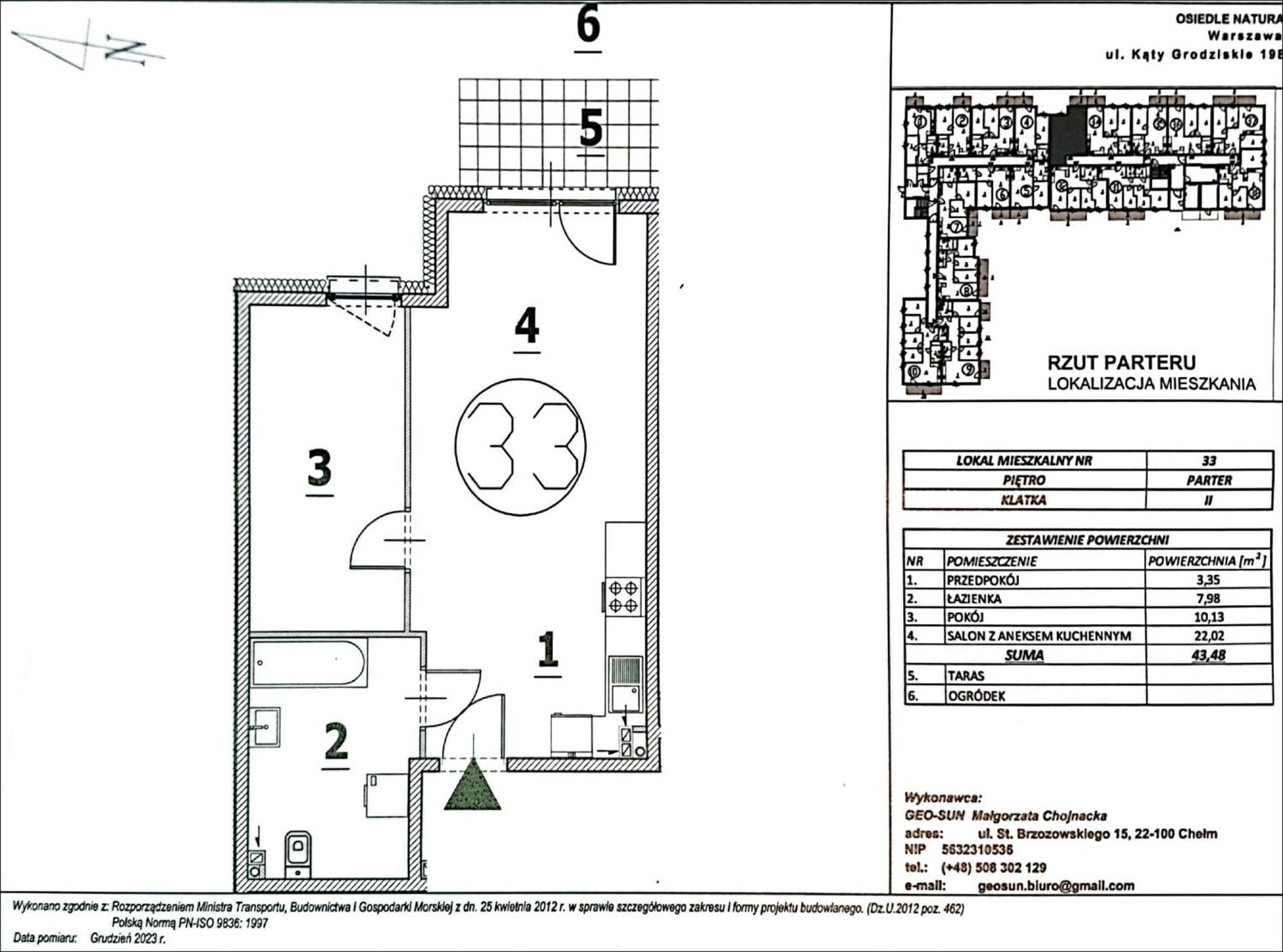 2 Pokojowy Z Ogrodkiem Lub Apartament